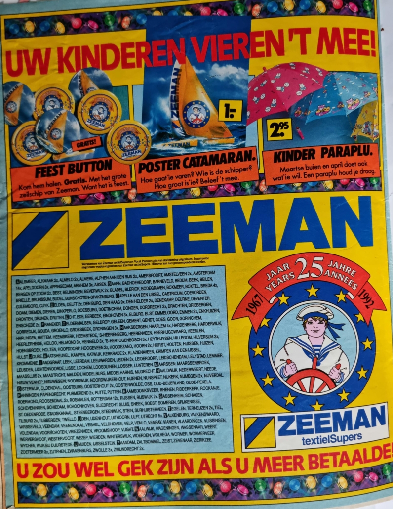 Zeeman bestaat 25 jaar