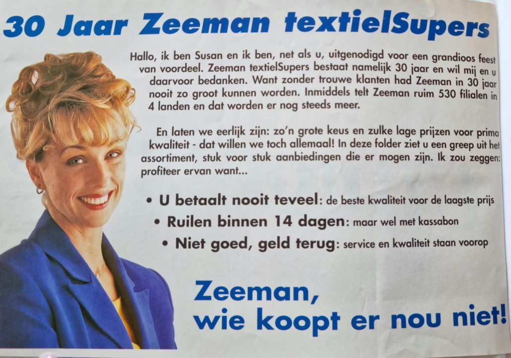 30 jaar Zeeman