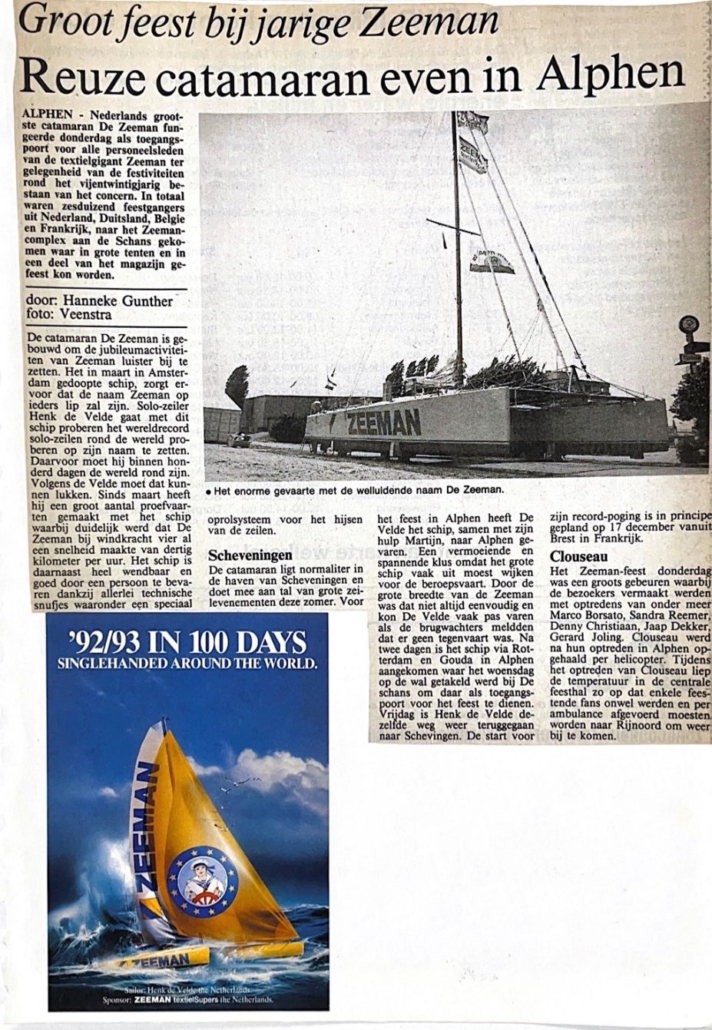 Zeeman Catamaran