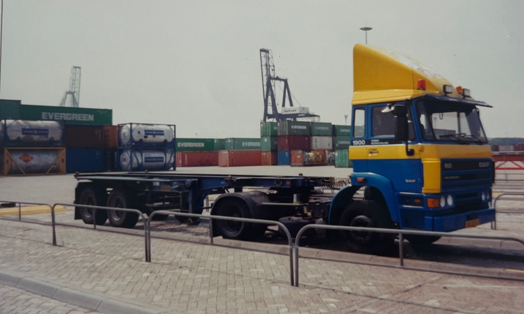 Een Zeeman vrachtwagen uit 1995