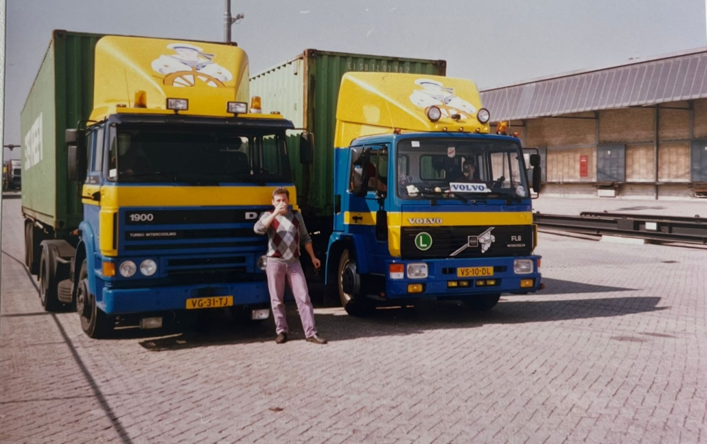 Chauffeur Willem pauseert