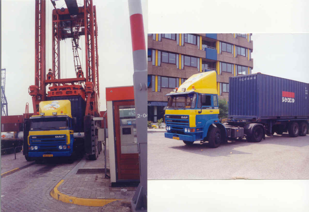 Zeeman truck onder de olifant