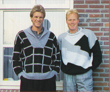 Erwin & Ronald poseren