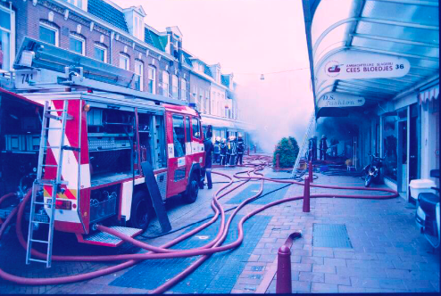 Brand Zeeman, 1997, Haarlem