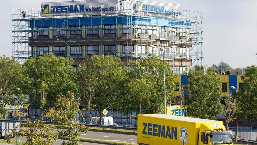 Zeeman hoofdkantoor in de steigers