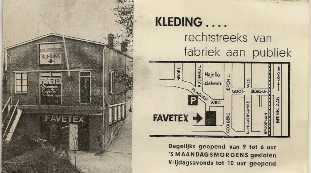 Winkel Favetex, 1972